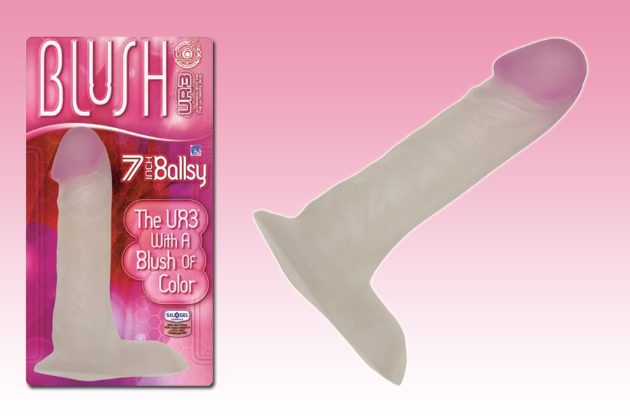 Blush 7 Inch Ballsy Cock W/berry Head