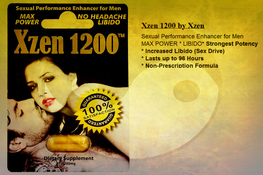 Xzen 1200 Sexual Performance Enhancer for Men