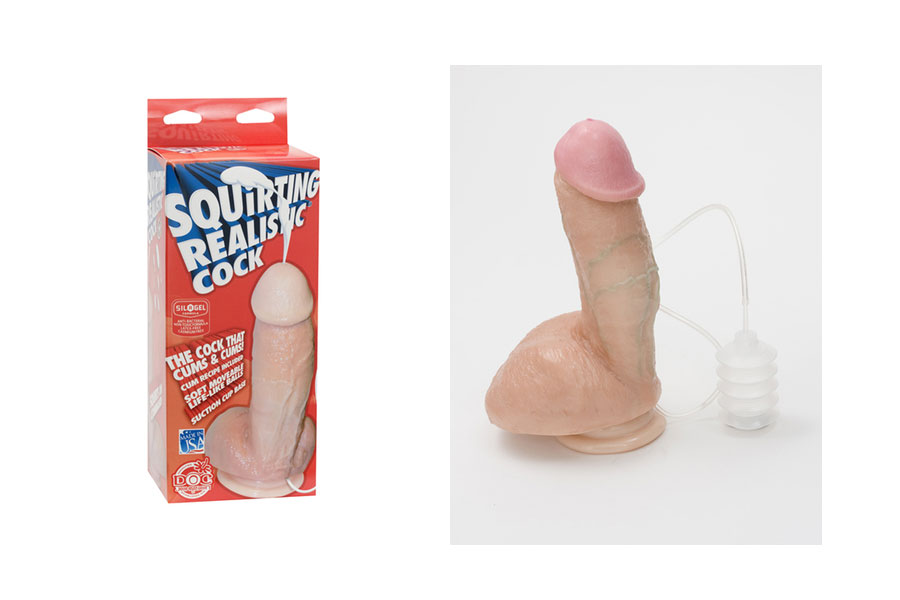 Squirting Realistic Cock (6 1/2 inch)